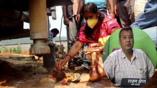 धादिङको गल्छीमा डिप बोरिङको शिलान्यास (भिडियो सहित)