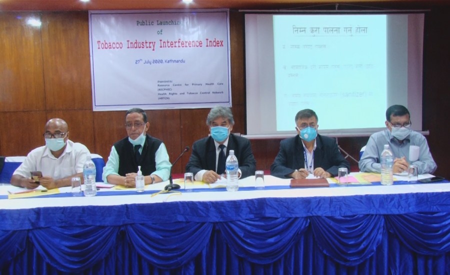 सूर्तीजन्य पदार्थको सेवनबाट नेपालमा वर्षेनी २७ हजार मानिसको मृत्यु