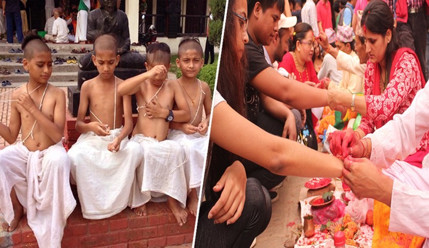 जनैपूर्णिमा र गाईजात्रा पर्व मनाइँदै