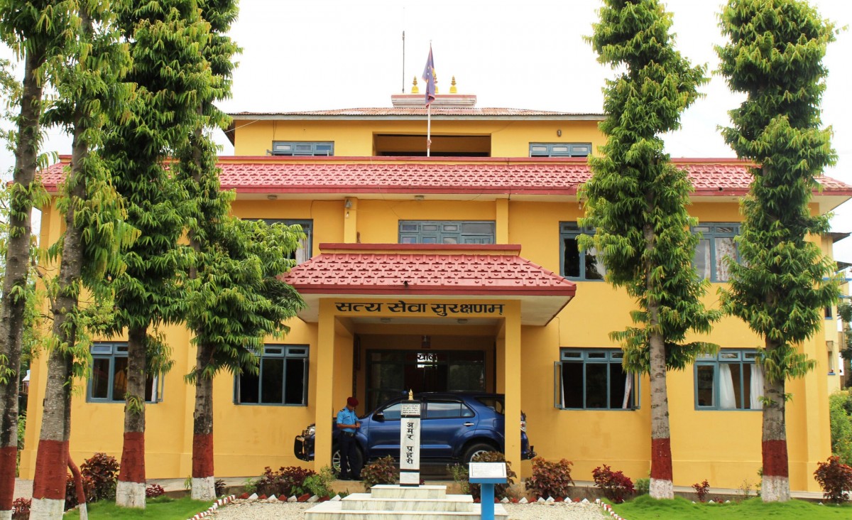 बागमती प्रदेश प्रहरी कार्यालयद्धारा सबै प्रहरी कर्मचारीहरुलाई फेस सिल्ड वितरण