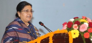 कोभिड-१९ बाट सचेत रहँदै तीज मनाउन राष्‍ट्रपतिको भण्डारी आग्रह