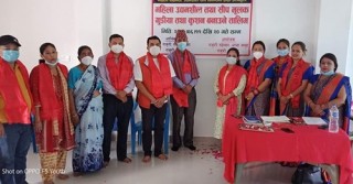 गजुरीमा महिलाहरुका लागी सीपमुलक तालिम सम्पन्न