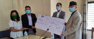 बागमती प्रदेश सरकारले दियो धुर्मुस सुन्तली फाउन्डेसनलाई ३ करोड