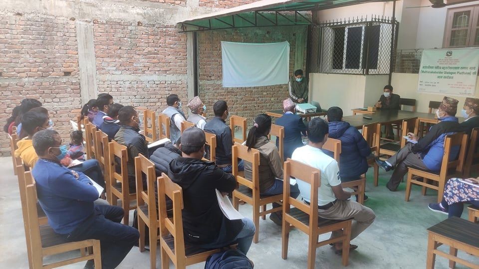 गजुरीमा बहुसरोकारवा सम्वाद कार्यक्रम सम्पन्न