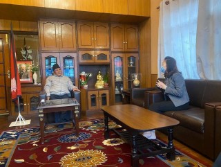 प्रचण्ड र चिनियाँ राजदूत यान्छीबीच भेटवार्ता