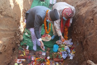 बागमती प्रदेश सभाको भवन शिलान्यास