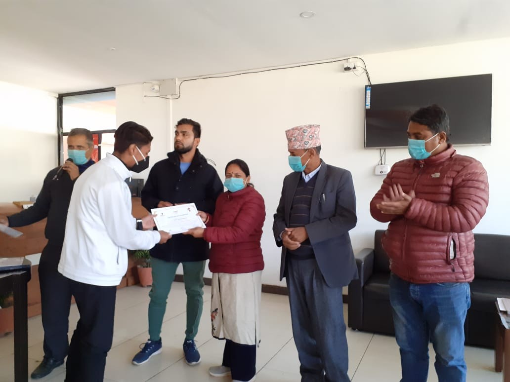 दिगो विकासका लागी युवा किशोर किशोरी सहभागीता परियोजनाकोे वार्षिक समिक्षा सम्पन्न
