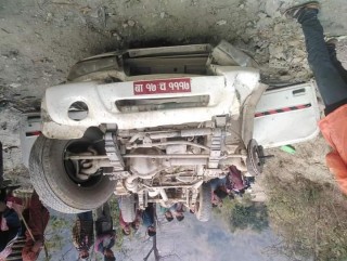 सिन्धुलीमा जिप दुर्घटना हुँदा ४ जनाको मृत्यु, ७ जना घाइते