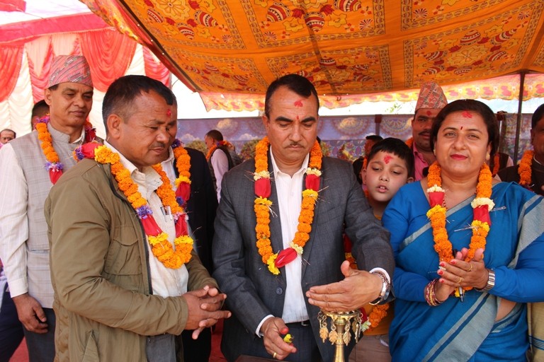धुनिबेशी नगरस्तरीय दशौं राष्ट्रपति रनिङ शिल्ड प्रतियोगिता सुरु
