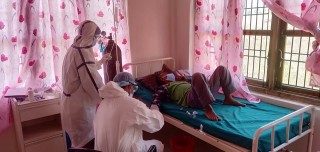 गल्छि पालिकाद्धारा अक्सिजनसहित २६ बेडको आइसोलेसन सञ्चालन