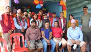 धुनिवेशी नगरपालिकाको चालिसेमा रुद्रायणी बचत तथा ऋण सहकारी सँस्थाको उद्घाटन