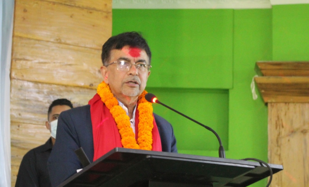 धादिङ इसाइ समाजको भवन निर्माणमा सहयोग गर्ने मुख्यमन्त्री पाण्डेको प्रतिवद्धता