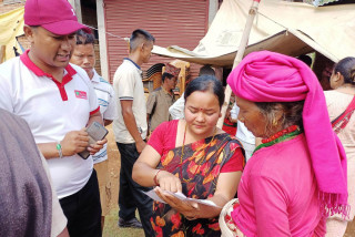 धादिङमा पुरुषसंग भिड्दै महिला, उपाध्यक्षमा कुमाल महिला