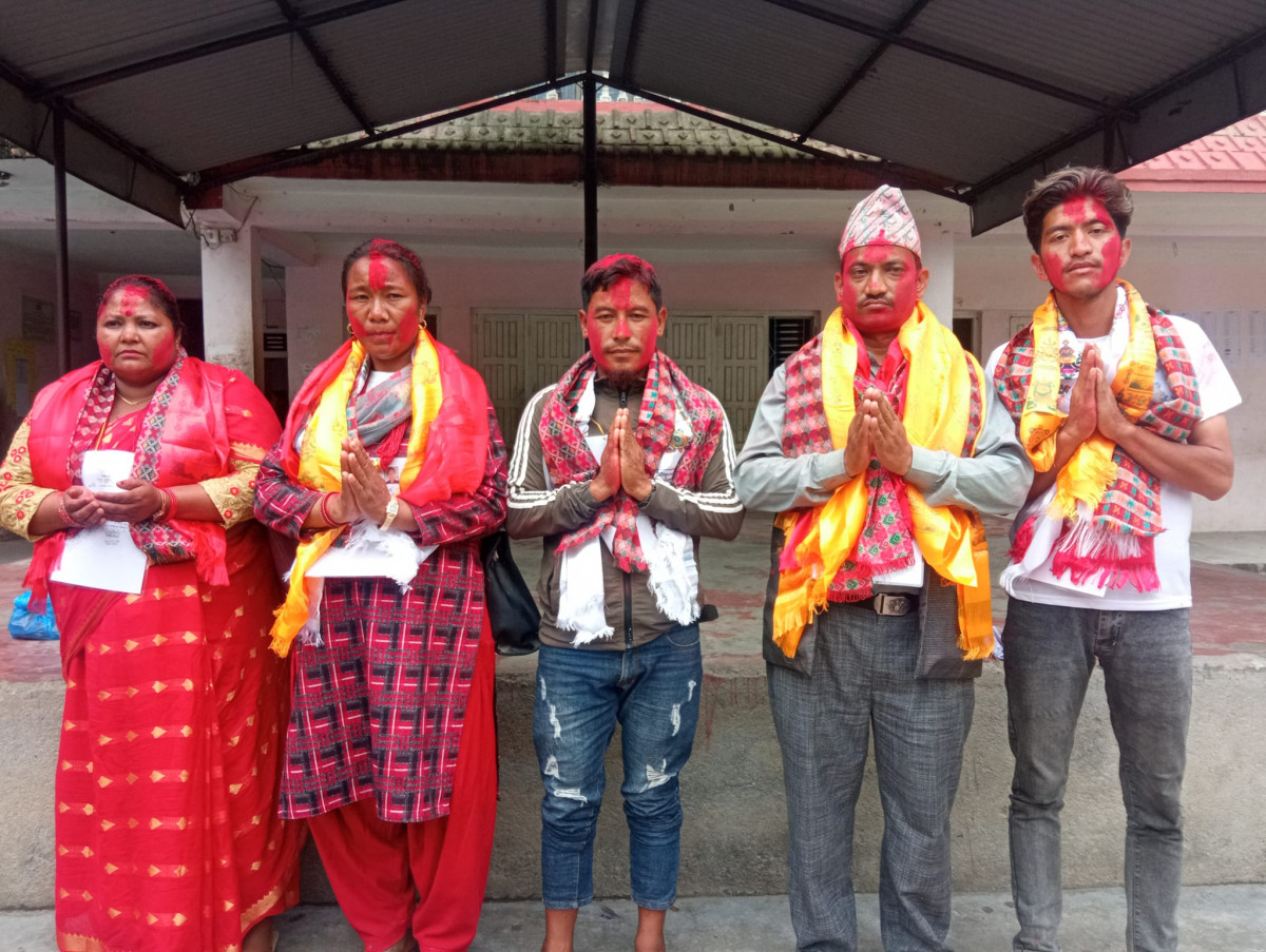 थाक्रेमा एमालेको विजयी सुरुवात, वडा नम्बर १ को अध्यक्षमा श्यामसुन्दर थापाको समुह निर्वाचित
