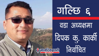 गल्छी ६ मा नेपाली काँग्रेसका दिपक कुमार कार्की विजयी