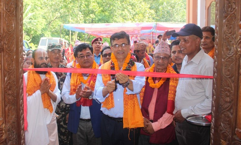 लक्ष्मीनारायण मन्दिरको उद्घाटन