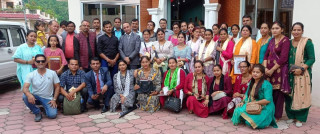 धादिङबेसीमा ज्योति लाइफ इन्स्योरेन्सको अभिकर्ता सम्मान तथा पुनर्ताजगी तालिम सम्पन्न