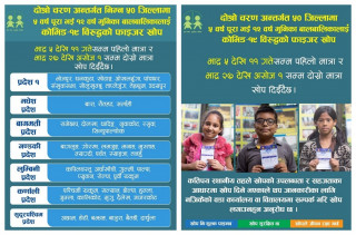 भदौ ५ गतेदेखि बालबालिकालक्षित खोप अभियान सुरु हुने