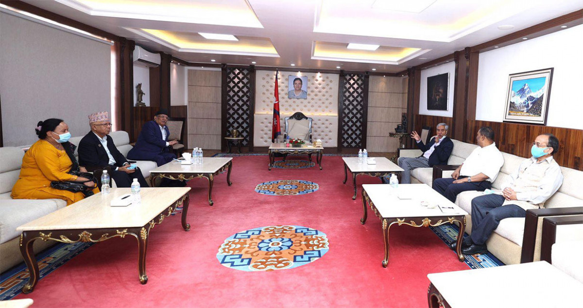 सत्ता गठबन्धनका शीर्ष नेताको बैठक बस्दै