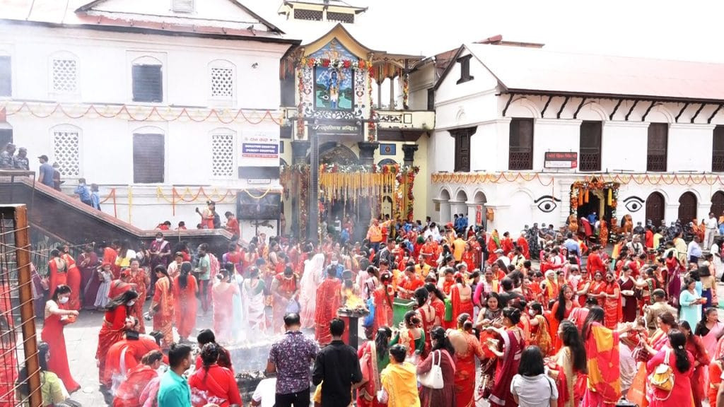 आज हरितालिका तीज पर्व मनाइँदै