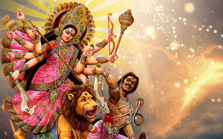 महाअष्टमीमा आज महागौरी देवीको पूजाआराधना गरिँदै