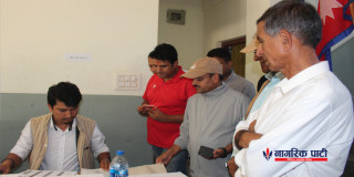 एमाले धादिङका नेता नेत्र पौडेलद्धारा स्वतन्त्र उम्मेद्वारी दर्ता