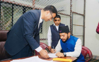 हिमेश पन्तले दिए उम्मेद्वारी
