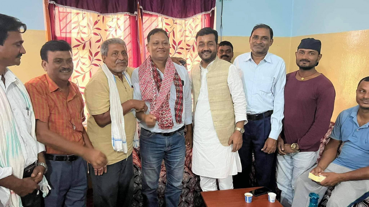 दिनेश पटेल जसपामा प्रवेश