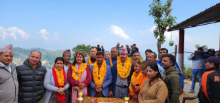 राष्ट्रको स्वाभिमानलाई बलियो बनाउन एमालेको विजयी अपरिहार्य : त्रिपाठी