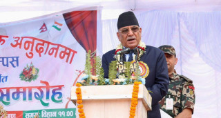 असारभित्रै बुढीगण्डकी आयोजनाको शिलान्यास हुन्छ : प्रधानमन्त्री प्रचण्ड
