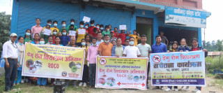 धुनिवेशी नगरपालिकाद्धारा डेंगु रोग नियन्त्रणका लागि सचेतना अभियान सुरु