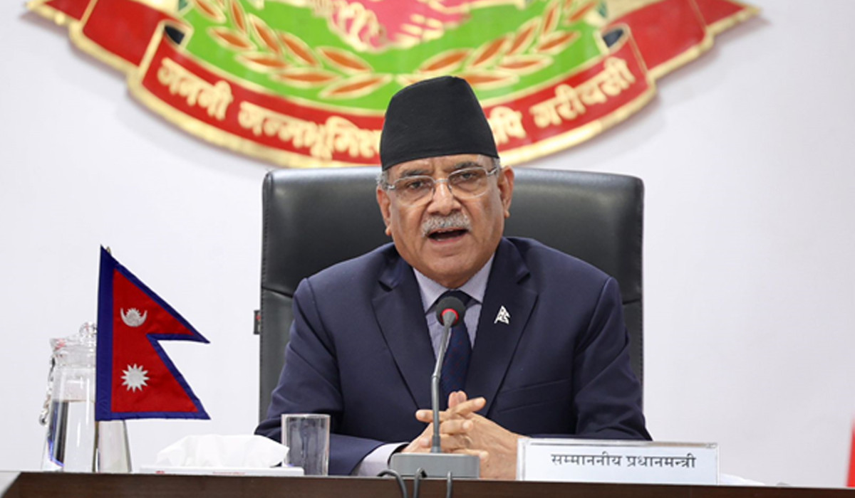 औषधी उत्पादनको काम तत्काल सुरू गर्न प्रधानमन्त्री प्रचण्डको निर्देशन