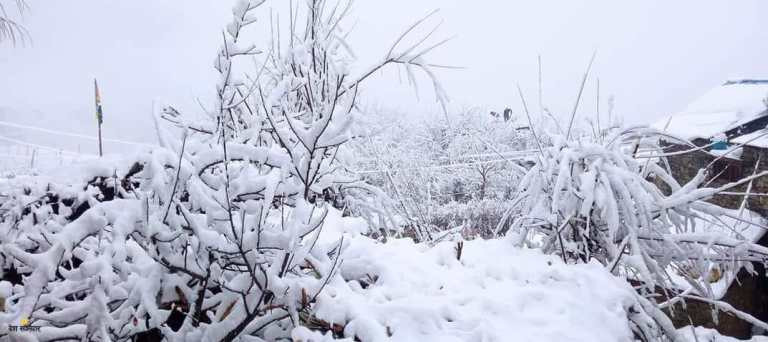 उच्च पहाडी र हिमाली क्षेत्रमा हिमपातको सम्भावना
