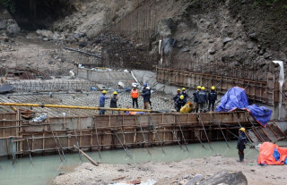 घाटामा रसुवागढी हाइड्रोपावर