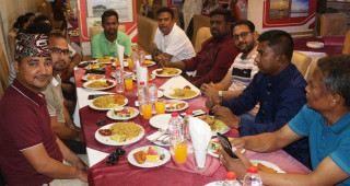 राजशाहीमा नेपाली पत्रकार र बंगलादेशको आरटीजेए विच अन्तरक्रिया
