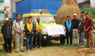 धादिङको रुवीभ्याली गाउँपालिकाले अब आफैं एम्बुलेन्स सञ्चालन गर्ने