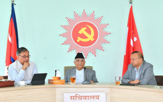 प्रधानमन्त्री प्रचण्डलाई मार्गप्रशस्त गर्न एमालेको आग्रह