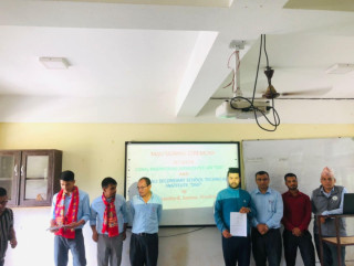 नीलकण्ठको देउराली माध्यमिक विद्यालय र कोरल ईन्जिनियरिङ विच प्राविधिक सम्झौता