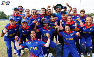 नेपाली राष्ट्रिय महिला क्रिकेट टोली आज स्वदेश फर्कियो
