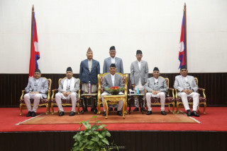 नवनियुक्त तीन प्रदेश प्रमुखद्वारा शपथ ग्रहण