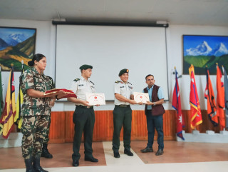 रक्षा संवाददाता अभिमुखीकरण सम्बन्धी तालिम सम्पन्न