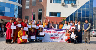 धादिङको  थाक्रे गाउँपालिकामा ४८ घण्टे मेलमिलाप तालिम सम्पन्न 