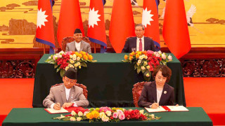 टोखा–छहरे सुरुङमार्ग निर्माण गर्न चीनसँग हस्ताक्षर