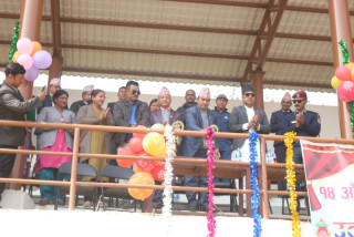 धुनिवेशी नगरस्तरीय १४औं राष्ट्रपति रनिङ शिल्ड प्रतियोगिता सुरु