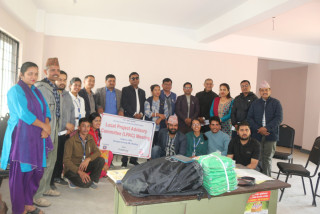 बेनीघाट रोराङमा सञ्चालित सेफ परियोजनाको स्थलगत अनुगमन र परियोजना सल्लाहकार समितिको बैठक सम्पन्न