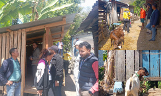 खनियाबासमा सञ्चालित रिलिफ परियोजनाको पालिका स्तरीय अनुगमन