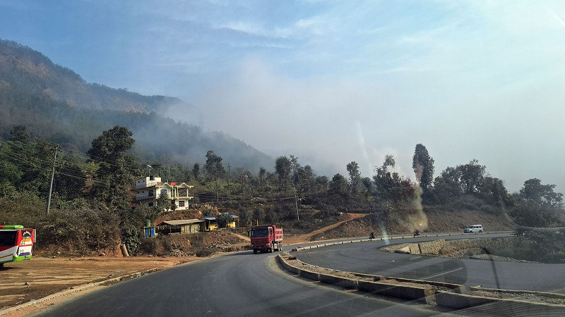 मुग्लिन–पोखरा पश्चिम खण्ड : दैनिक ६ सय जनालाई रोजगारी