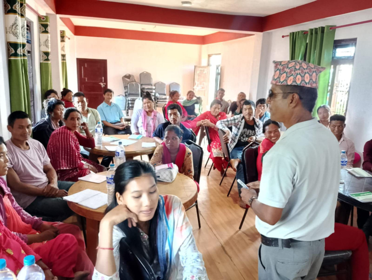 बेनीघाट रोराङको चैलिङमा बाख्रापालन तथा व्यवसायिक योजना निर्माण सम्बन्धि तालिम सम्पन्न