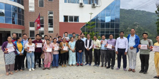 थाक्रेमा विज्ञान शिक्षकहरुका लागि पाँच दिने क्षमता अभिवृद्धि तालिम सम्पन्न