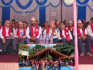 थाक्रेमा रहेको जनजागृती माध्यमिक विद्यालयले मनायो रजत जयन्ती